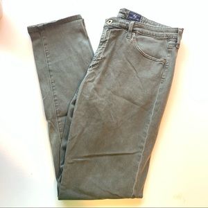 Adriano Goldschmied Green Cigarette Leg Jeans 31R